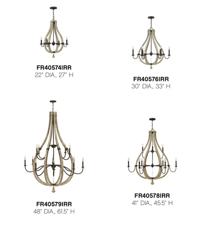 Chandeliers-Fredrick Ramond-FR40579