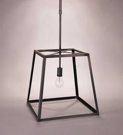 Transitional Square Trapezoid Hanging Indoor Lantern ST1216