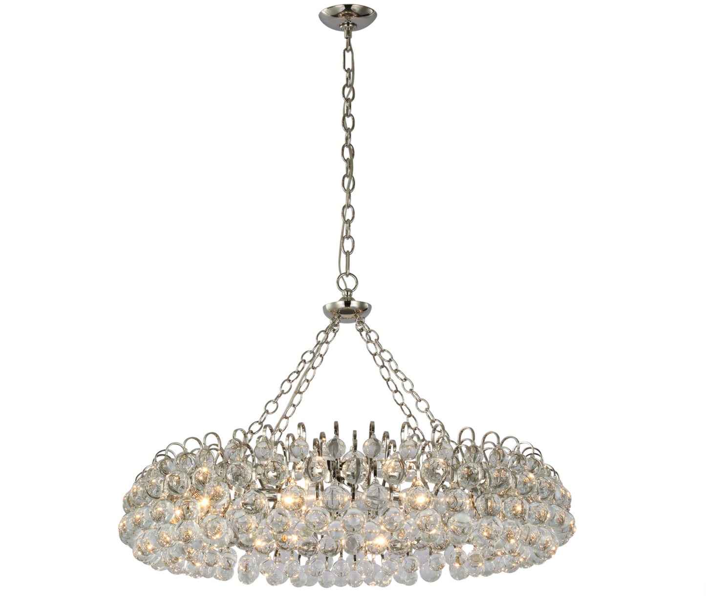 Aerin  Bellvale Large Ring Chandelier ARN5118 OPEN BOX