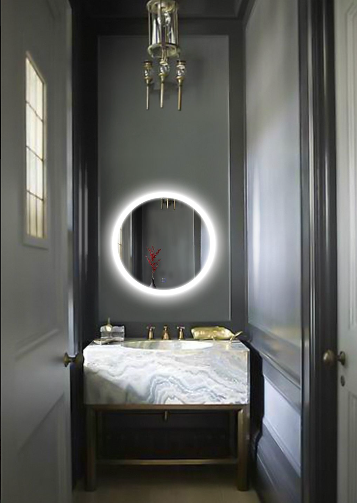 ICON 24" Round LED Mirror with Defogger
