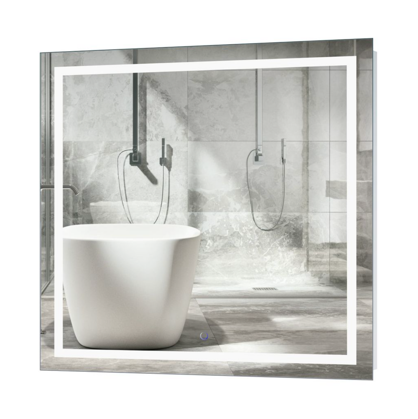 ICON 36 X 36 LED Square Mirror with Defogger