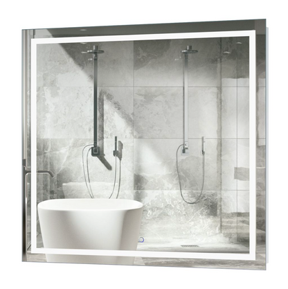 ICON 42 X 42 LED Square Mirror with Defogger