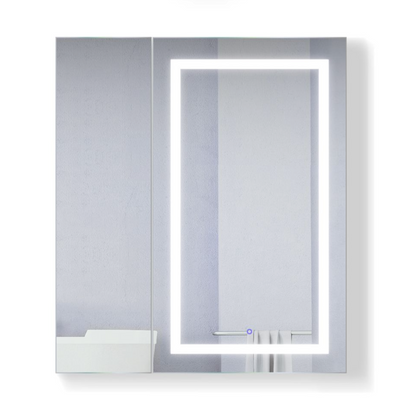SVANGE 42 X 42 LED Two Door  Lighted Mirror Medicine Cabinet, Defogger included