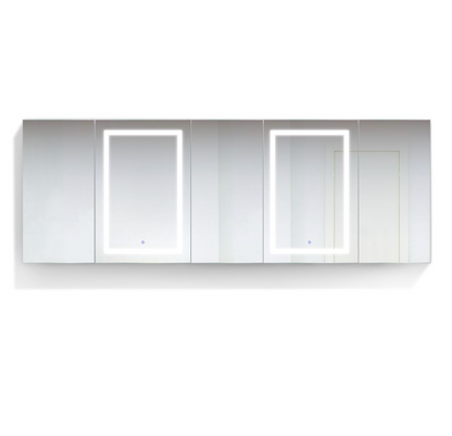 SVANGE 102 X 36 LED Lighted Mirror Medicine Cabinet, Defogger included