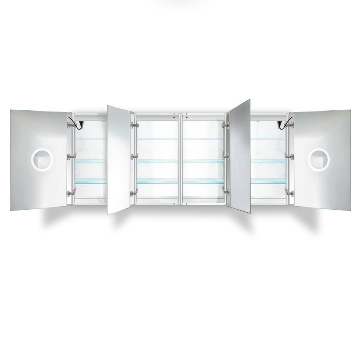 SVANGE 84 X 36 LED Lighted Mirror Medicine Cabinet, Defogger included