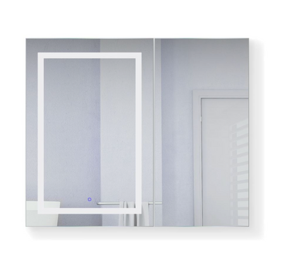 SVANGE 42 X 36 LED Two Door  Lighted Mirror Medicine Cabinet, Defogger included
