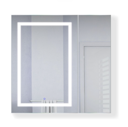 SVANGE 36 X 36 LED Two Door  Lighted Mirror Medicine Cabinet, Defogger included