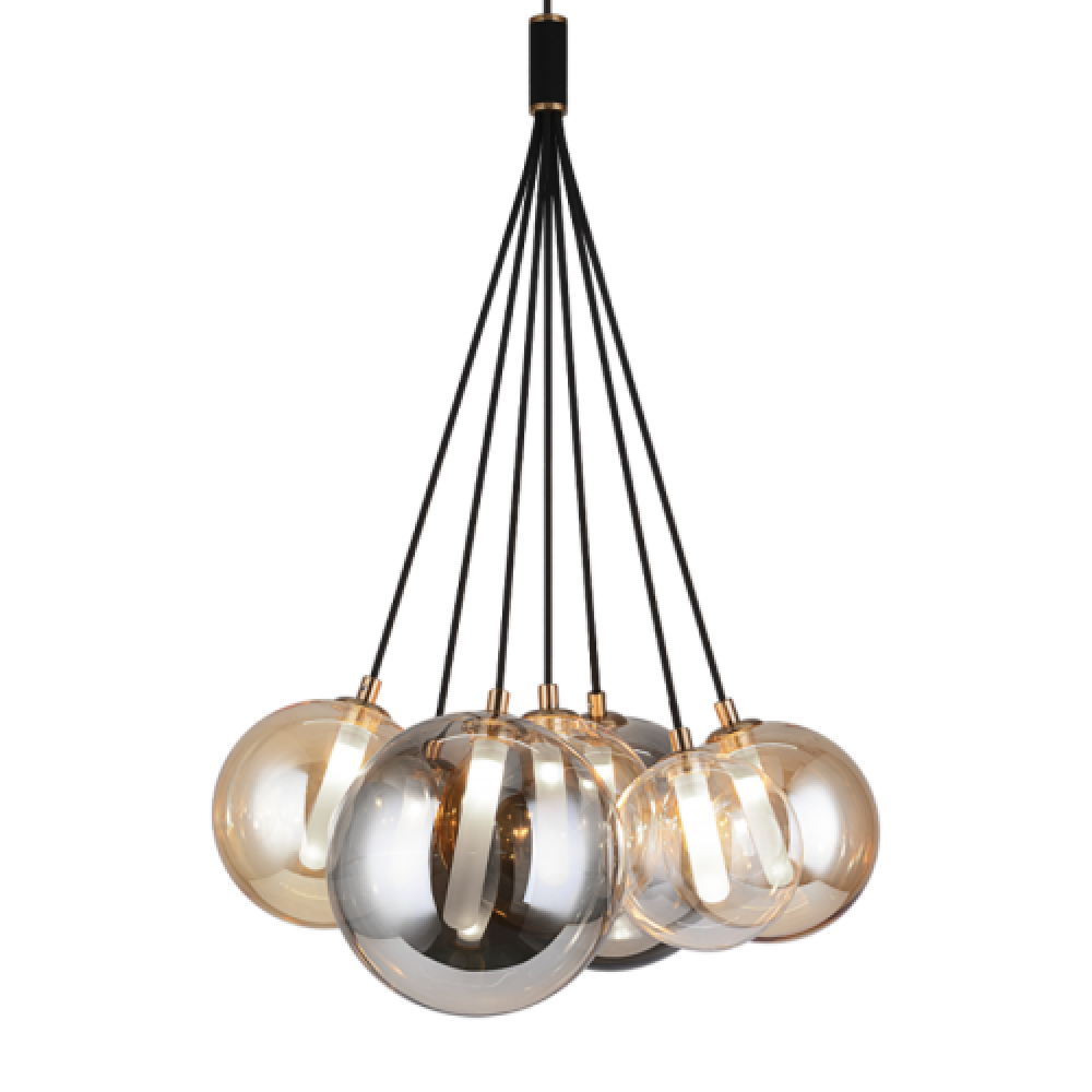 Chandeliers-Matteo Lighting-C81007BK