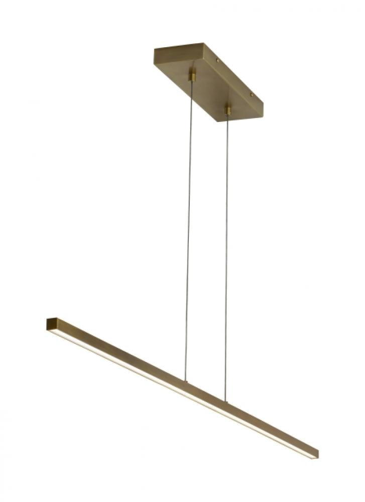 Island/Pool Table-Visual Comfort & Co. Modern Collection-700LSESN1
