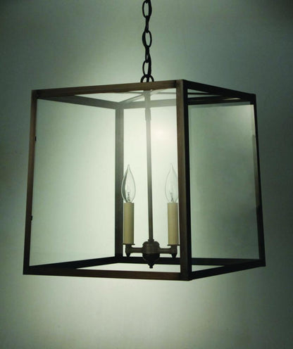 Transitional Square Trapezoid Hanging Indoor Lantern ST1415